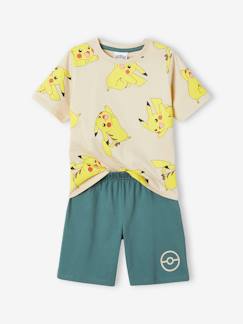 Tweekleurige pyjamashort voor jongens Pokemon®  - vertbaudet enfant