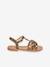 Sandales cuir enfant Badami PAR M.BELARBI bronze+marron - vertbaudet enfant 