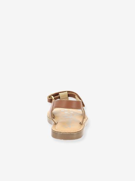 Sandales cuir enfant Preziosa 959990-30-116959990-30-116 camel - vertbaudet enfant 