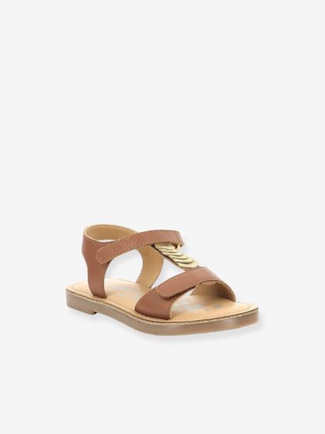 Sandales cuir enfant Preziosa 959990-30-116959990-30-116 camel - vertbaudet enfant 