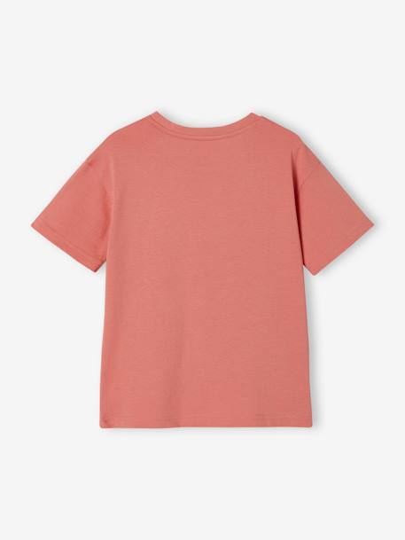 Tee-shirt photoprint garçon corail - vertbaudet enfant 