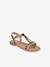 Sandales cuir enfant Bada PAR M. BELARBI beige doré+bronze - vertbaudet enfant 