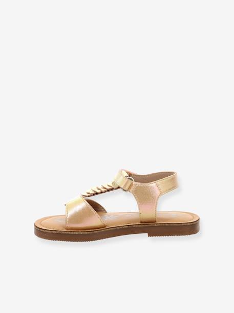Sandales cuir enfant Preziosa 959992-30-133 rose - vertbaudet enfant 