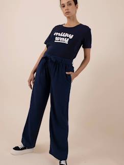 Vêtements de grossesse-Pantalon-Pantalon de grossesse en lin Ali