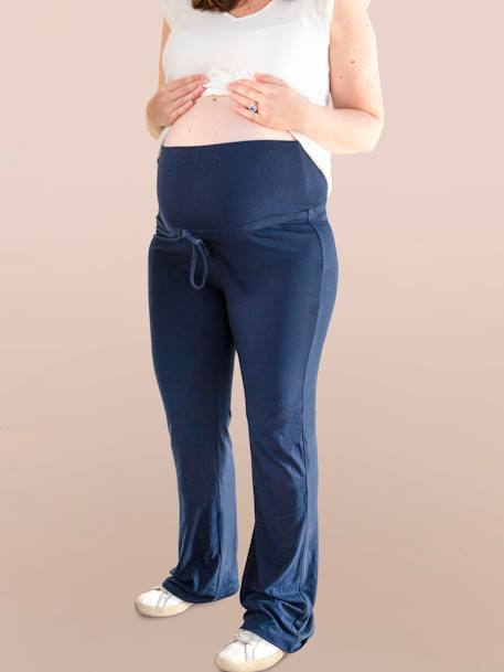 Pantalon de grossesse bootcut Pio marine - vertbaudet enfant 