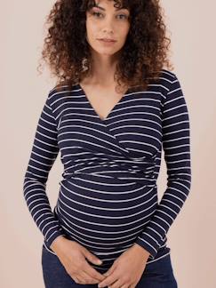 Vêtements de grossesse-T-shirt, débardeur-Top de grossesse eco-responsable Fiona ENVIE DE FRAISE