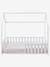 Lit enfant cabane 70x140 cm blanc - vertbaudet enfant 