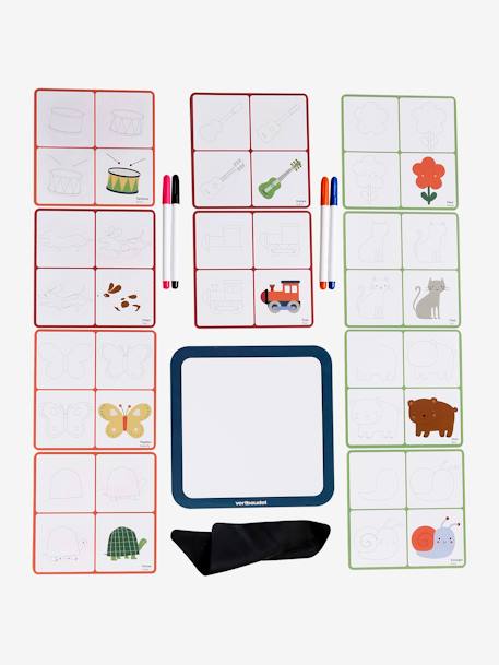 Ardoise d'apprentissage blanc - vertbaudet enfant 