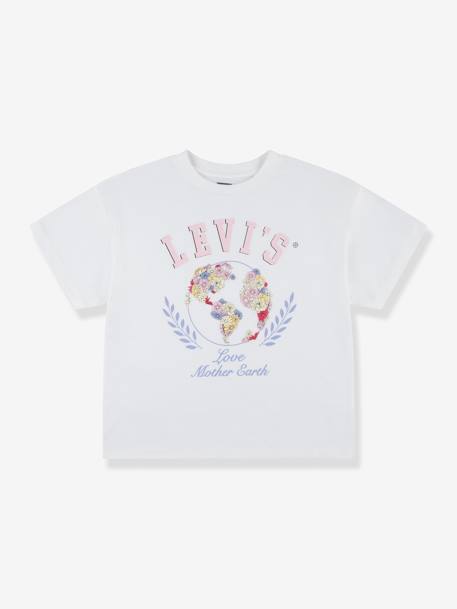 T-shirt à message fille Levi's® beige - vertbaudet enfant 