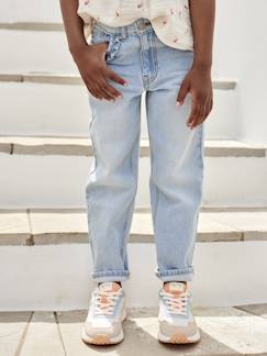 -Rechte jeans MorphologiK meisjes heupomvang Medium