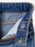 Jean fille droit MorphologiK tour de hanches Medium bleu foncé+stone - vertbaudet enfant 