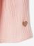 Jupe fille en gaze de coton beige+bleu grisé+rose+vert sauge+vieux rose+violet - vertbaudet enfant 