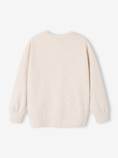 Sweat garçon Pat'Patrouille beige chiné - vertbaudet enfant 