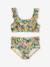 Maillot de bain 2 pièces imprimé exotique moutarde - vertbaudet enfant 