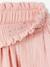 Jupe fille en gaze de coton beige+bleu grisé+rose+vert sauge+vieux rose+violet - vertbaudet enfant 
