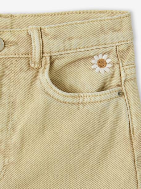 Boyfriend meisjesbroek pistache - vertbaudet enfant 