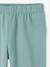 Lot de 2 leggings fille mi-mollets gris chiné+mauve+vert émeraude - vertbaudet enfant 