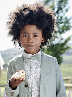 -Veste garçon cérémonie en coton/lin