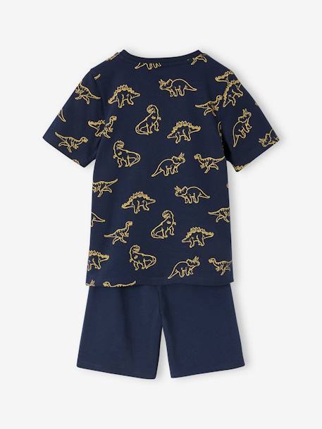 Lot de 2 pyjashorts garçon dinosaure marine - vertbaudet enfant 