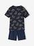 Lot de 2 pyjashorts garçon dinosaure marine - vertbaudet enfant 