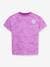 Gebloemd T-shirt CONVERSE pastelgeel - vertbaudet enfant 