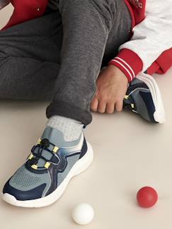 -Sportieve elastische kindersneakers met dikke zool