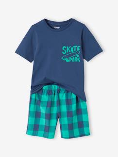Jongens-Pyjashort skate voor jongens
