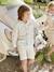 Bermuda garçon cérémonie en coton/lin beige clair - vertbaudet enfant 