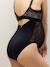 Body grossesse et allaitement Dahlia CACHE-COEUR noir - vertbaudet enfant 