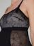 Body grossesse et allaitement Dahlia CACHE-COEUR noir - vertbaudet enfant 