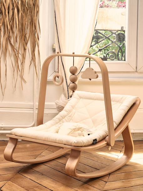 Transat Levo de Charlie Crane CAMEL+écru+gris+MIMOSA+rose - vertbaudet enfant 