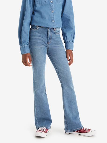 Jean High Rise flare fille Levi's stone - vertbaudet enfant 