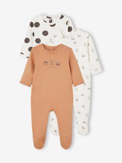 Baby-Pyjama,  overpyjama-Set van 3 interlock slaappakjes BASICS