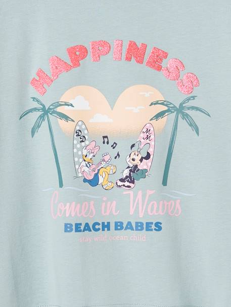 Tee-shirt fille Disney Daisy & Minnie® bleu grisé - vertbaudet enfant 