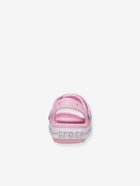 Sabots enfant 209423 Crocband Cruiser Sandal (TM) bleu ciel+marine+rose pâle - vertbaudet enfant 