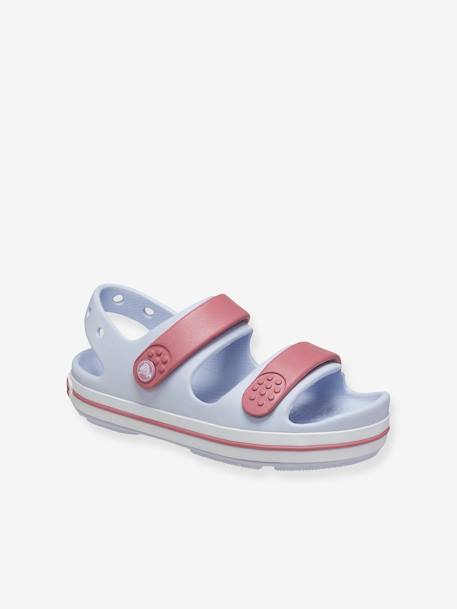 Sabots enfant 209423 Crocband Cruiser Sandal (TM) bleu ciel+marine+rose pâle - vertbaudet enfant 
