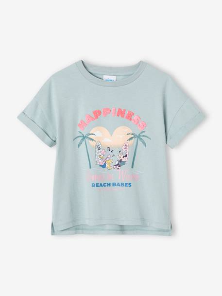 Tee-shirt fille Disney Daisy & Minnie® bleu grisé - vertbaudet enfant 