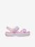 Sabots enfant 209423 Crocband Cruiser Sandal (TM) bleu ciel+marine+rose pâle - vertbaudet enfant 