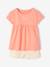 Pyjashort fille en gaze de coton rose - vertbaudet enfant 
