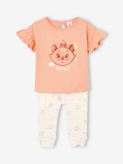 Babyset met T-shirt + legging Disney® Marie De Aristokatten  - vertbaudet enfant