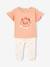 Babyset met T-shirt + legging Disney® Marie De Aristokatten abrikoos - vertbaudet enfant 