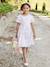 Robe cérémonie à sequins fille écru - vertbaudet enfant 