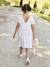 Robe cérémonie à sequins fille écru - vertbaudet enfant 