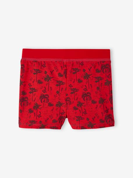 Set van 2 zwemshorts babyjongen rood, bedrukt - vertbaudet enfant 