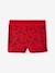 Set van 2 zwemshorts babyjongen rood, bedrukt - vertbaudet enfant 