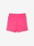 Fleece babyshort in paperbag-stijl fuchsia - vertbaudet enfant 