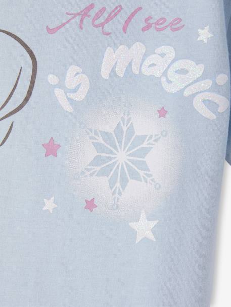 Tee-shirt fille Disney® Reine des Neiges bleu ciel - vertbaudet enfant 