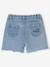 Denim Disney® Minnie geborduurde meisjesshort ongewassen denim - vertbaudet enfant 