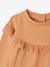 Ensemble bébé fille sweat à volant + legging caramel - vertbaudet enfant 