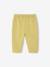 Fleece babybroek met elastische taille geel - vertbaudet enfant 